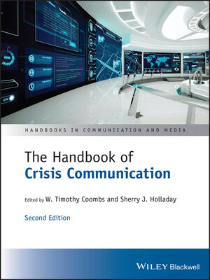cover image of The Handbook of Crisis Communication